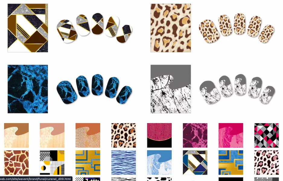 ネイルデザイン（クール）