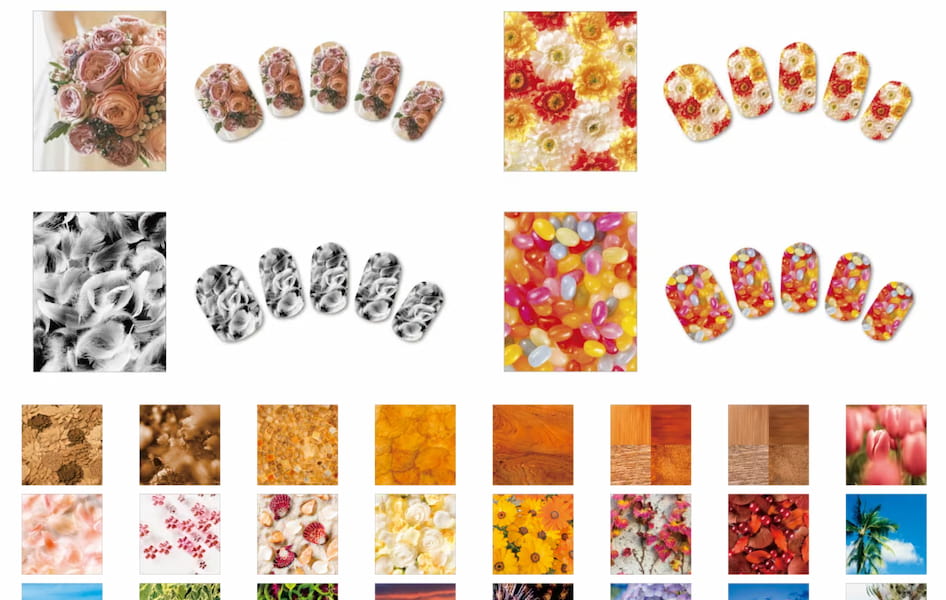 ネイルデザイン（フォト）