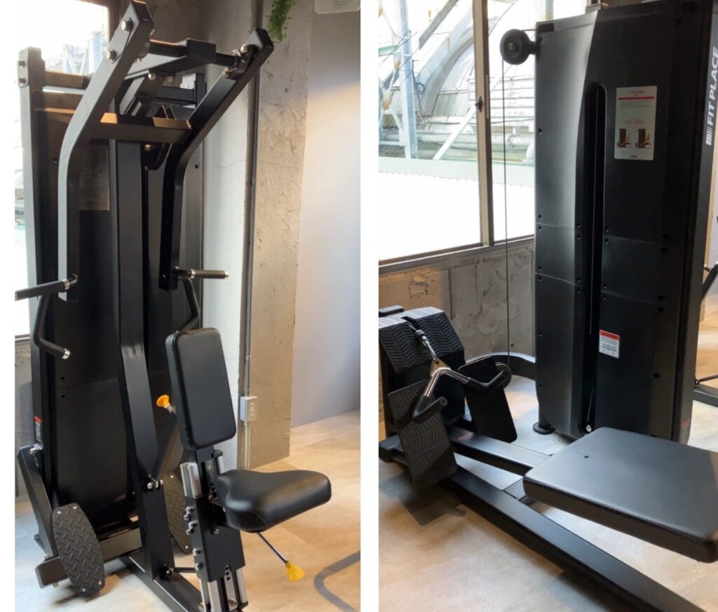 フィットプレイス24の2種類のローマシン