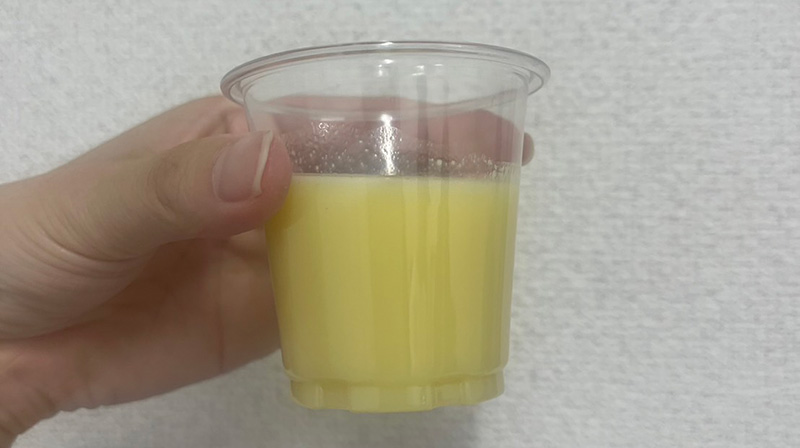 バナナ味の実物