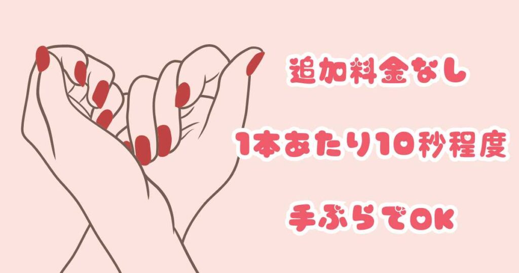 チョコザップ（chocoZAP）のセルフネイルとは？