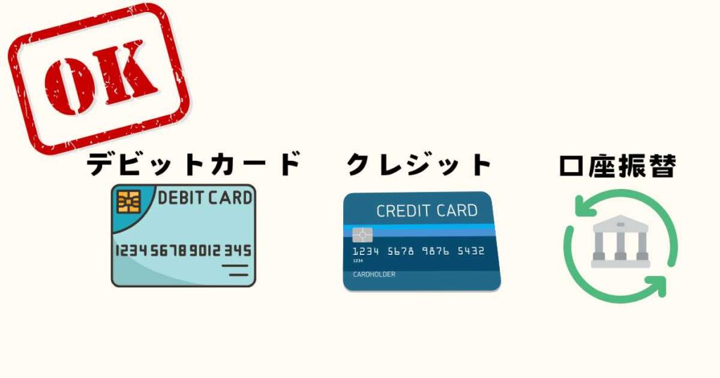 エニタイムフィットネス料金の支払い方法