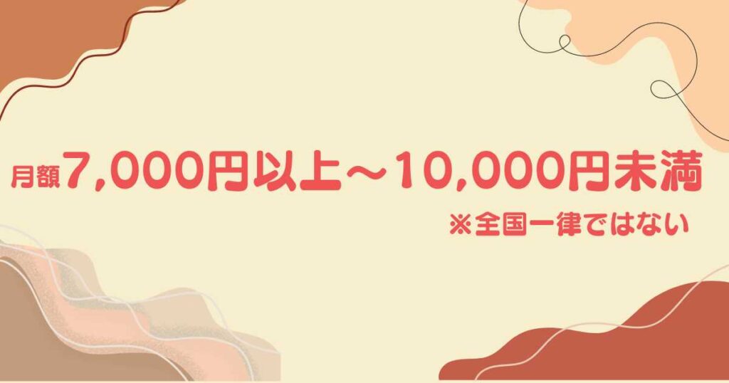 エニタイムフィットネスの月額料金