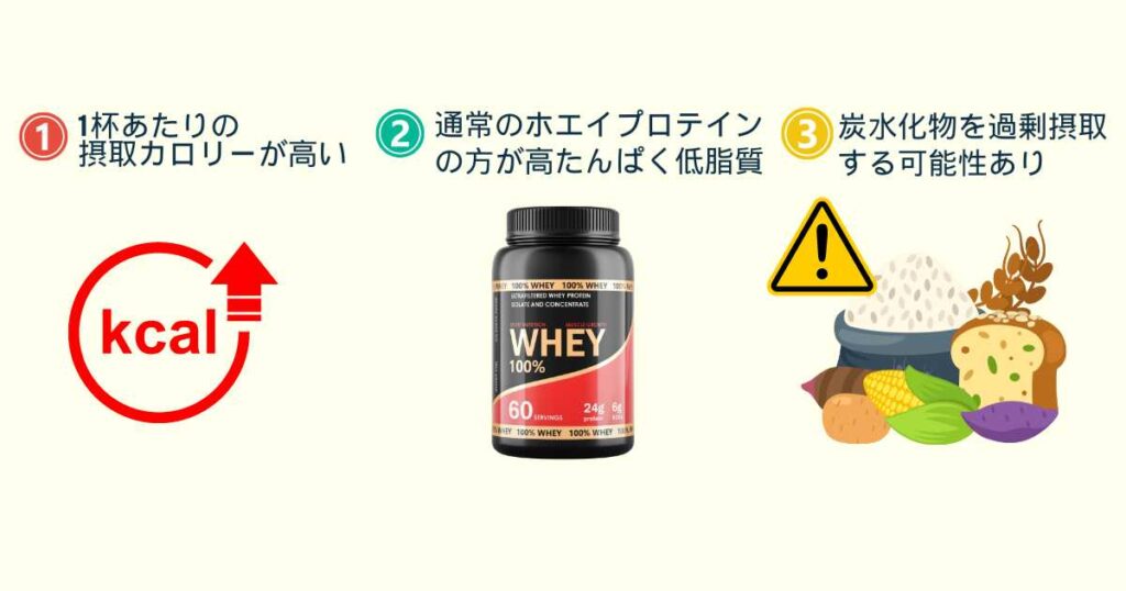 マイプロテインのウエイトゲイナーはダイエットには向かない